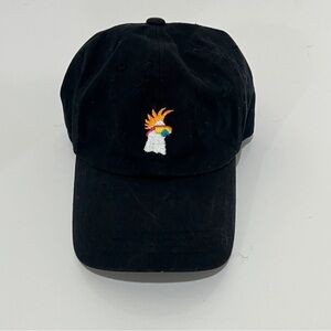 CHUBBIES | Black Hat with Colorful Embroidery